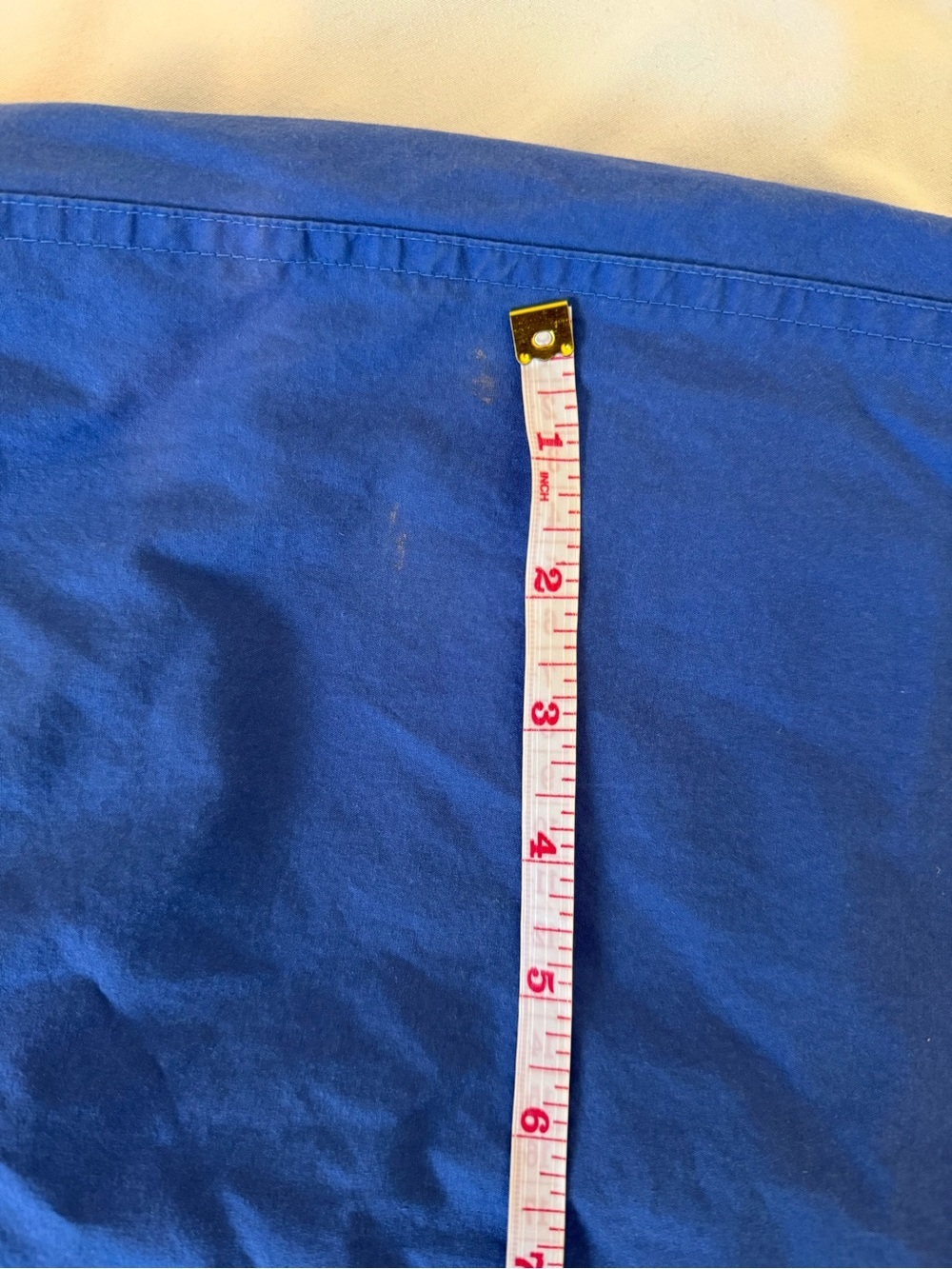 Vintage Mark Scot 100% Cotton Windbreaker Soft Blue Zip Jacket Women’s XL- M fit - Picture 14 of 16